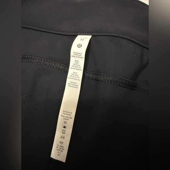Lululemon City Sleek 5 Pocket 7/8 Pant - Picture 8 of 9